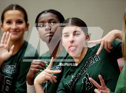 Thumbnail 2 in Prosper vs Southlake Carroll (UIL 6A Volleyball Regional Semifinals) photogallery.