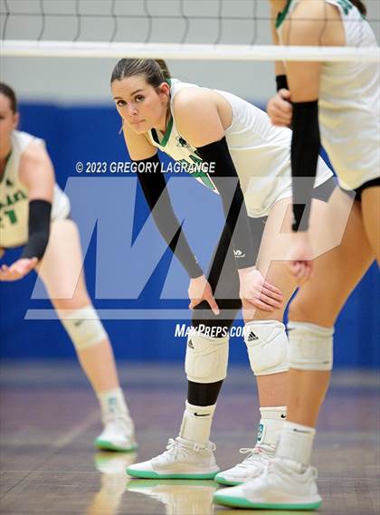 Thumbnail 1 in Prosper vs Southlake Carroll (UIL 6A Volleyball Regional Semifinals) photogallery.