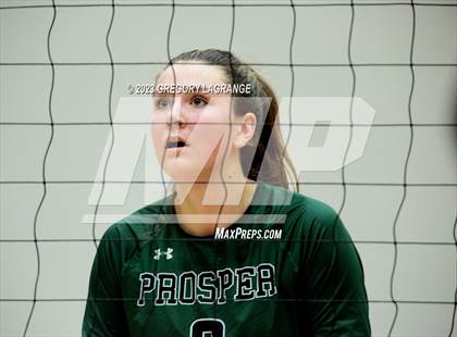 Thumbnail 2 in Prosper vs Southlake Carroll (UIL 6A Volleyball Regional Semifinals) photogallery.