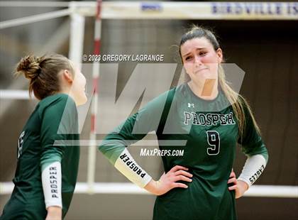 Thumbnail 3 in Prosper vs Southlake Carroll (UIL 6A Volleyball Regional Semifinals) photogallery.