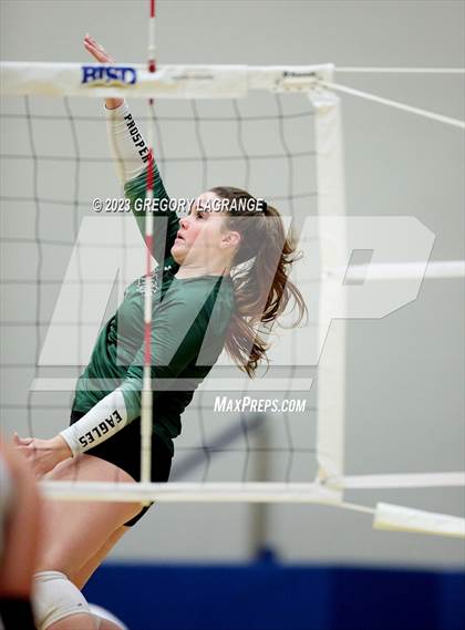 Thumbnail 1 in Prosper vs Southlake Carroll (UIL 6A Volleyball Regional Semifinals) photogallery.