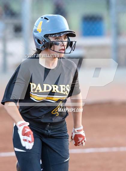Thumbnail 2 in Marcos de Niza vs Veritas Prep (Chandler Prep Softball Classic Gold Final) photogallery.