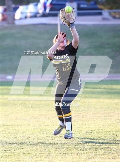 Thumbnail 2 in Marcos de Niza vs Veritas Prep (Chandler Prep Softball Classic Gold Final) photogallery.
