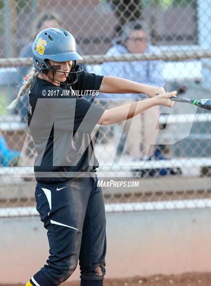 Thumbnail 1 in Marcos de Niza vs Veritas Prep (Chandler Prep Softball Classic Gold Final) photogallery.