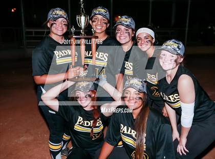 Thumbnail 2 in Marcos de Niza vs Veritas Prep (Chandler Prep Softball Classic Gold Final) photogallery.
