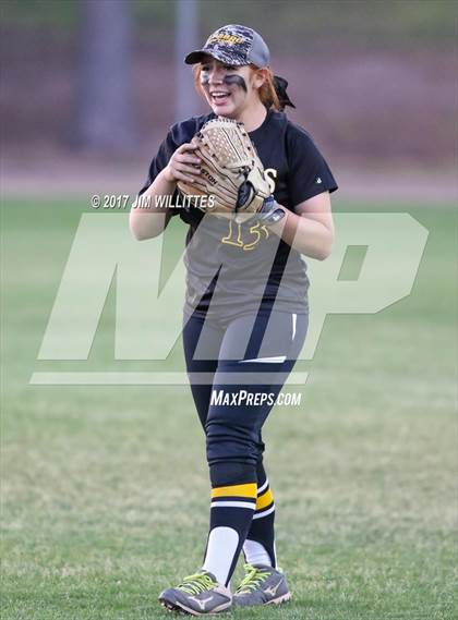 Thumbnail 1 in Marcos de Niza vs Veritas Prep (Chandler Prep Softball Classic Gold Final) photogallery.