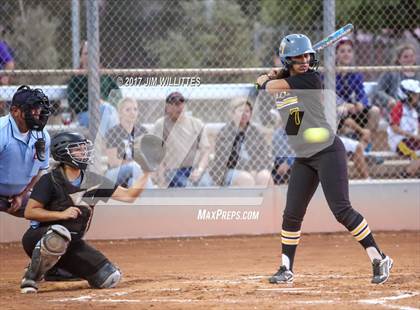 Thumbnail 1 in Marcos de Niza vs Veritas Prep (Chandler Prep Softball Classic Gold Final) photogallery.