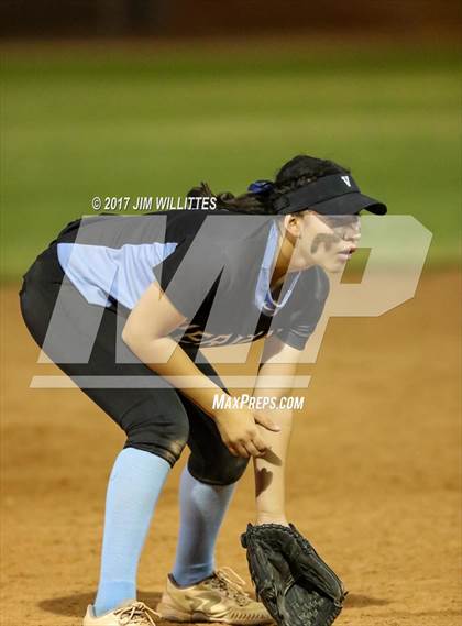 Thumbnail 2 in Marcos de Niza vs Veritas Prep (Chandler Prep Softball Classic Gold Final) photogallery.
