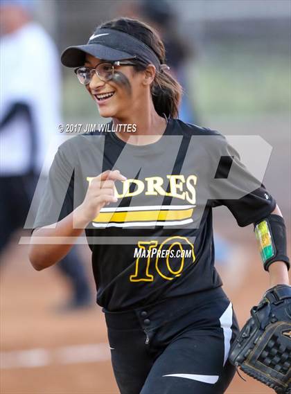 Thumbnail 1 in Marcos de Niza vs Veritas Prep (Chandler Prep Softball Classic Gold Final) photogallery.