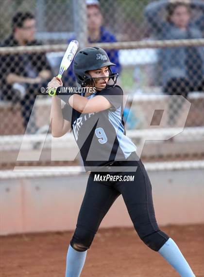 Thumbnail 1 in Marcos de Niza vs Veritas Prep (Chandler Prep Softball Classic Gold Final) photogallery.