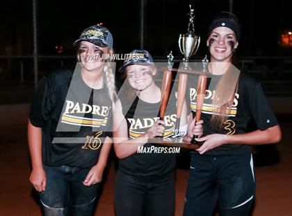 Thumbnail 2 in Marcos de Niza vs Veritas Prep (Chandler Prep Softball Classic Gold Final) photogallery.