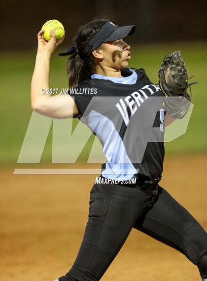 Thumbnail 3 in Marcos de Niza vs Veritas Prep (Chandler Prep Softball Classic Gold Final) photogallery.