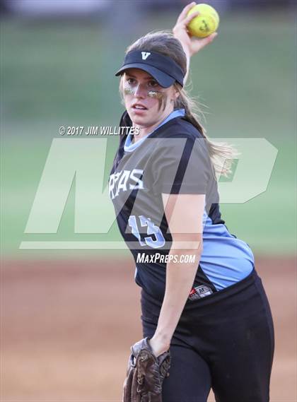 Thumbnail 2 in Marcos de Niza vs Veritas Prep (Chandler Prep Softball Classic Gold Final) photogallery.