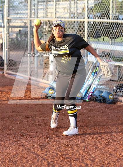 Thumbnail 2 in Marcos de Niza vs Veritas Prep (Chandler Prep Softball Classic Gold Final) photogallery.