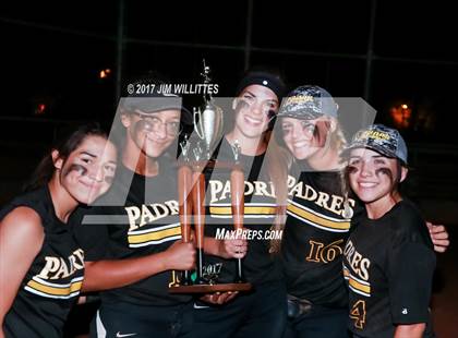 Thumbnail 1 in Marcos de Niza vs Veritas Prep (Chandler Prep Softball Classic Gold Final) photogallery.