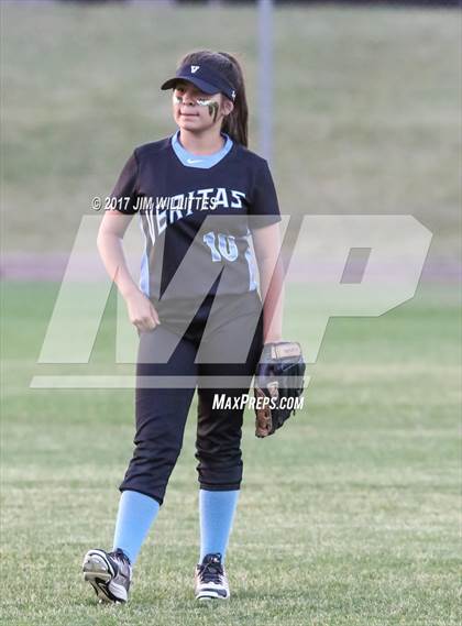 Thumbnail 3 in Marcos de Niza vs Veritas Prep (Chandler Prep Softball Classic Gold Final) photogallery.