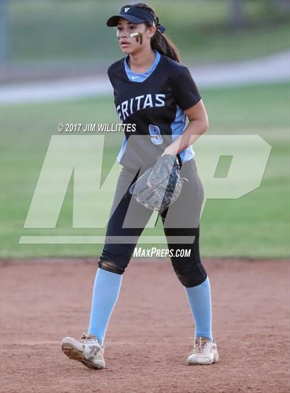 Thumbnail 3 in Marcos de Niza vs Veritas Prep (Chandler Prep Softball Classic Gold Final) photogallery.