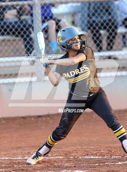 Thumbnail 3 in Marcos de Niza vs Veritas Prep (Chandler Prep Softball Classic Gold Final) photogallery.
