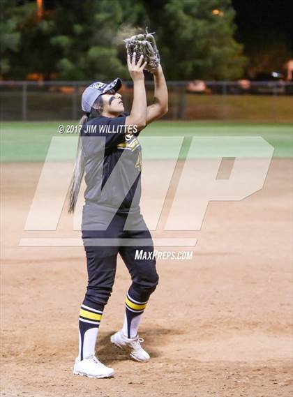 Thumbnail 1 in Marcos de Niza vs Veritas Prep (Chandler Prep Softball Classic Gold Final) photogallery.