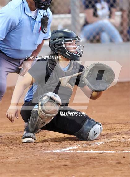 Thumbnail 2 in Marcos de Niza vs Veritas Prep (Chandler Prep Softball Classic Gold Final) photogallery.