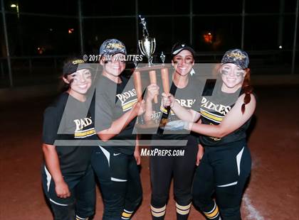 Thumbnail 3 in Marcos de Niza vs Veritas Prep (Chandler Prep Softball Classic Gold Final) photogallery.