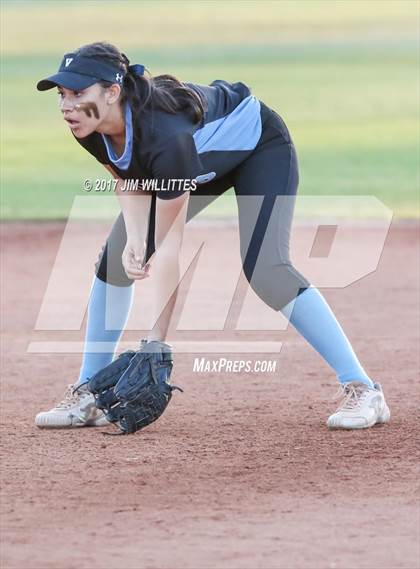 Thumbnail 1 in Marcos de Niza vs Veritas Prep (Chandler Prep Softball Classic Gold Final) photogallery.