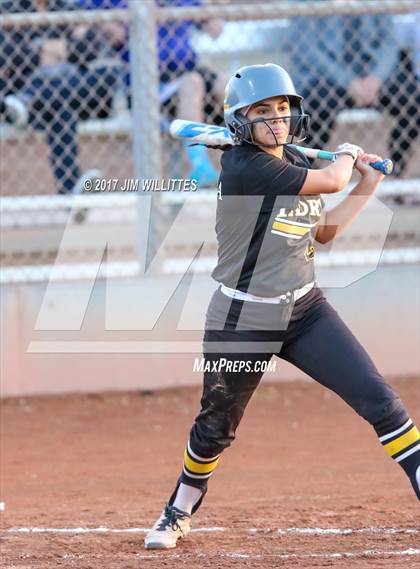 Thumbnail 3 in Marcos de Niza vs Veritas Prep (Chandler Prep Softball Classic Gold Final) photogallery.