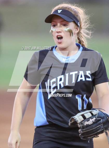 Thumbnail 3 in Marcos de Niza vs Veritas Prep (Chandler Prep Softball Classic Gold Final) photogallery.