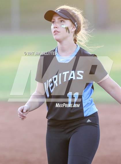 Thumbnail 2 in Marcos de Niza vs Veritas Prep (Chandler Prep Softball Classic Gold Final) photogallery.