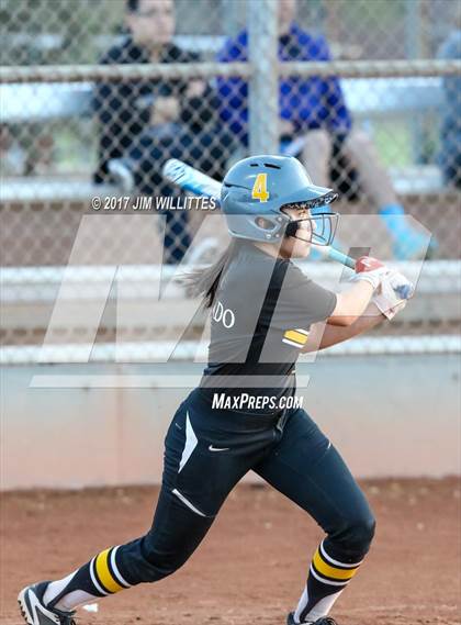 Thumbnail 3 in Marcos de Niza vs Veritas Prep (Chandler Prep Softball Classic Gold Final) photogallery.