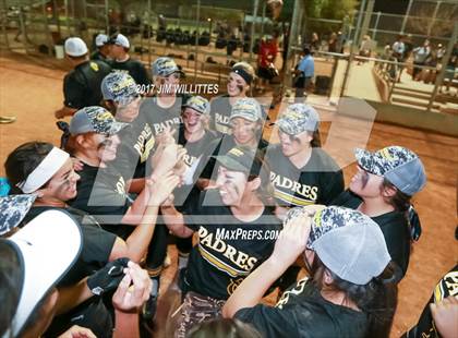 Thumbnail 1 in Marcos de Niza vs Veritas Prep (Chandler Prep Softball Classic Gold Final) photogallery.