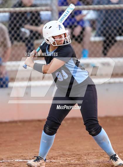 Thumbnail 3 in Marcos de Niza vs Veritas Prep (Chandler Prep Softball Classic Gold Final) photogallery.