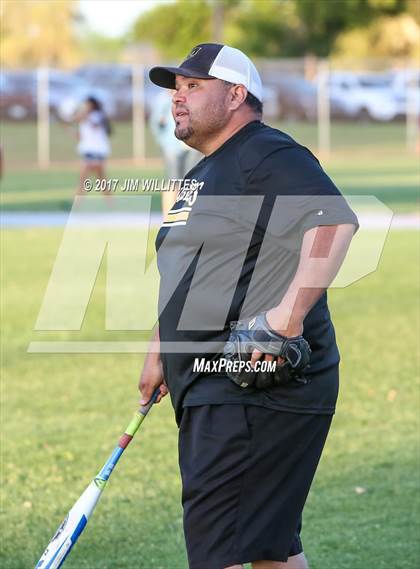 Thumbnail 2 in Marcos de Niza vs Veritas Prep (Chandler Prep Softball Classic Gold Final) photogallery.