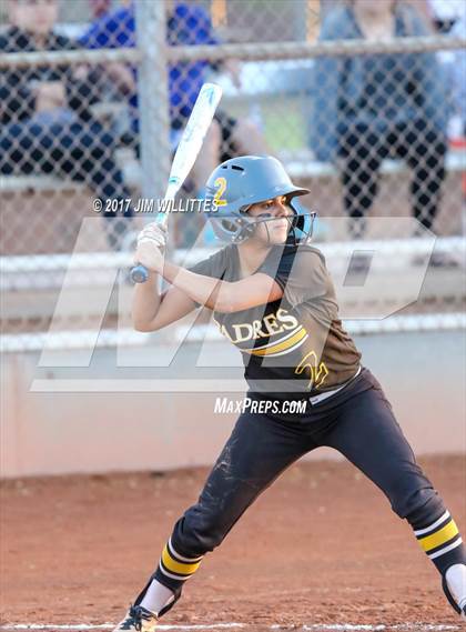 Thumbnail 3 in Marcos de Niza vs Veritas Prep (Chandler Prep Softball Classic Gold Final) photogallery.
