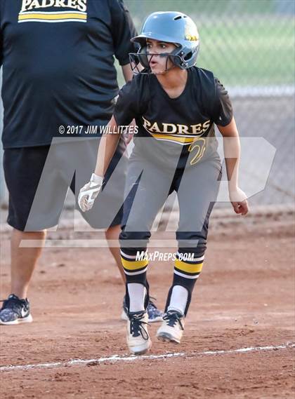 Thumbnail 1 in Marcos de Niza vs Veritas Prep (Chandler Prep Softball Classic Gold Final) photogallery.