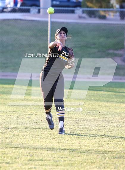 Thumbnail 3 in Marcos de Niza vs Veritas Prep (Chandler Prep Softball Classic Gold Final) photogallery.