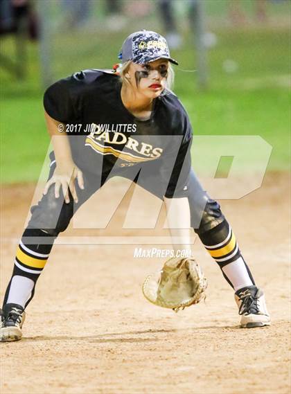 Thumbnail 1 in Marcos de Niza vs Veritas Prep (Chandler Prep Softball Classic Gold Final) photogallery.