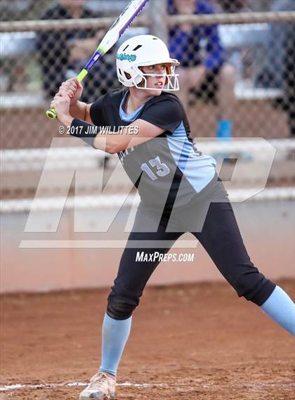 Thumbnail 1 in Marcos de Niza vs Veritas Prep (Chandler Prep Softball Classic Gold Final) photogallery.