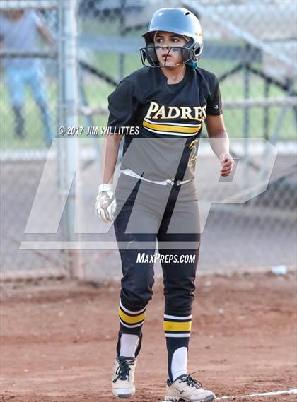 Thumbnail 3 in Marcos de Niza vs Veritas Prep (Chandler Prep Softball Classic Gold Final) photogallery.