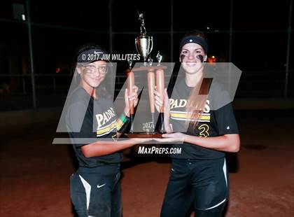 Thumbnail 1 in Marcos de Niza vs Veritas Prep (Chandler Prep Softball Classic Gold Final) photogallery.