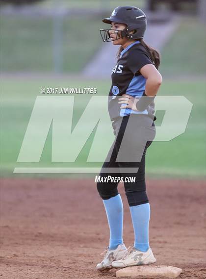 Thumbnail 2 in Marcos de Niza vs Veritas Prep (Chandler Prep Softball Classic Gold Final) photogallery.