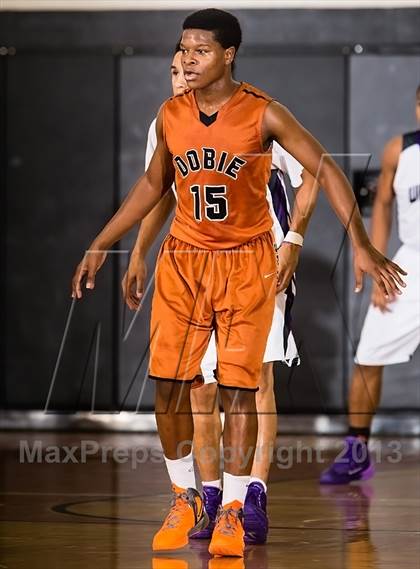 Thumbnail 3 in Dobie vs. Humble (McDonald's Texas Invitational) photogallery.