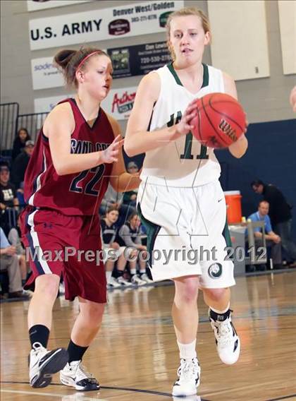 Thumbnail 1 in Sand Creek @ D'Evelyn (CHSAA 4A Great 8 Playoffs) photogallery.