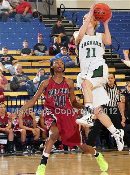 Thumbnail 2 in Sand Creek @ D'Evelyn (CHSAA 4A Great 8 Playoffs) photogallery.