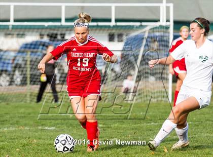 Thumbnail 3 in Sacred Heart Academy @ Northwest Catholic (CIAC Class L 1st Round) photogallery.