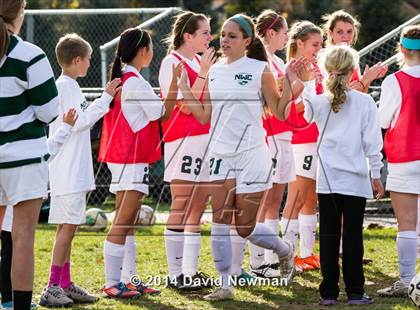 Thumbnail 2 in Sacred Heart Academy @ Northwest Catholic (CIAC Class L 1st Round) photogallery.