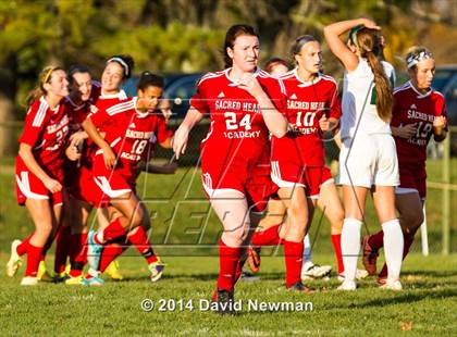 Thumbnail 3 in Sacred Heart Academy @ Northwest Catholic (CIAC Class L 1st Round) photogallery.