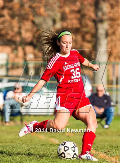 Thumbnail 3 in Sacred Heart Academy @ Northwest Catholic (CIAC Class L 1st Round) photogallery.