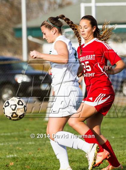Thumbnail 3 in Sacred Heart Academy @ Northwest Catholic (CIAC Class L 1st Round) photogallery.