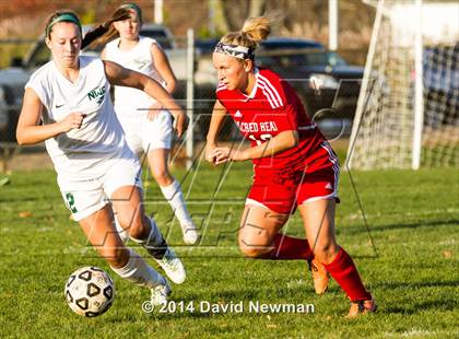 Thumbnail 3 in Sacred Heart Academy @ Northwest Catholic (CIAC Class L 1st Round) photogallery.